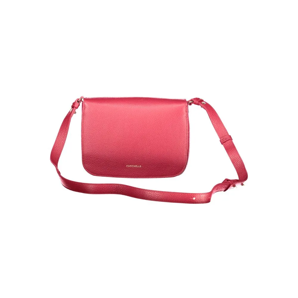 Red Polyethylene Women Handbag