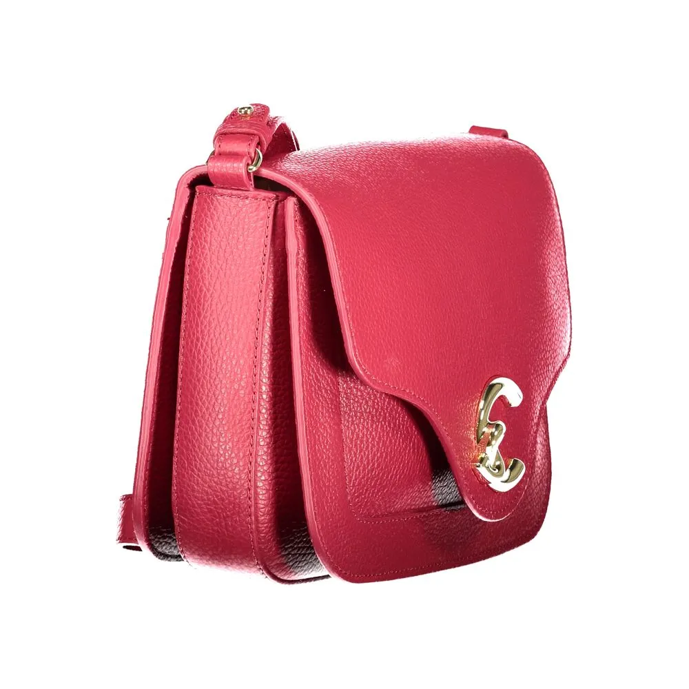 Red Polyethylene Women Handbag