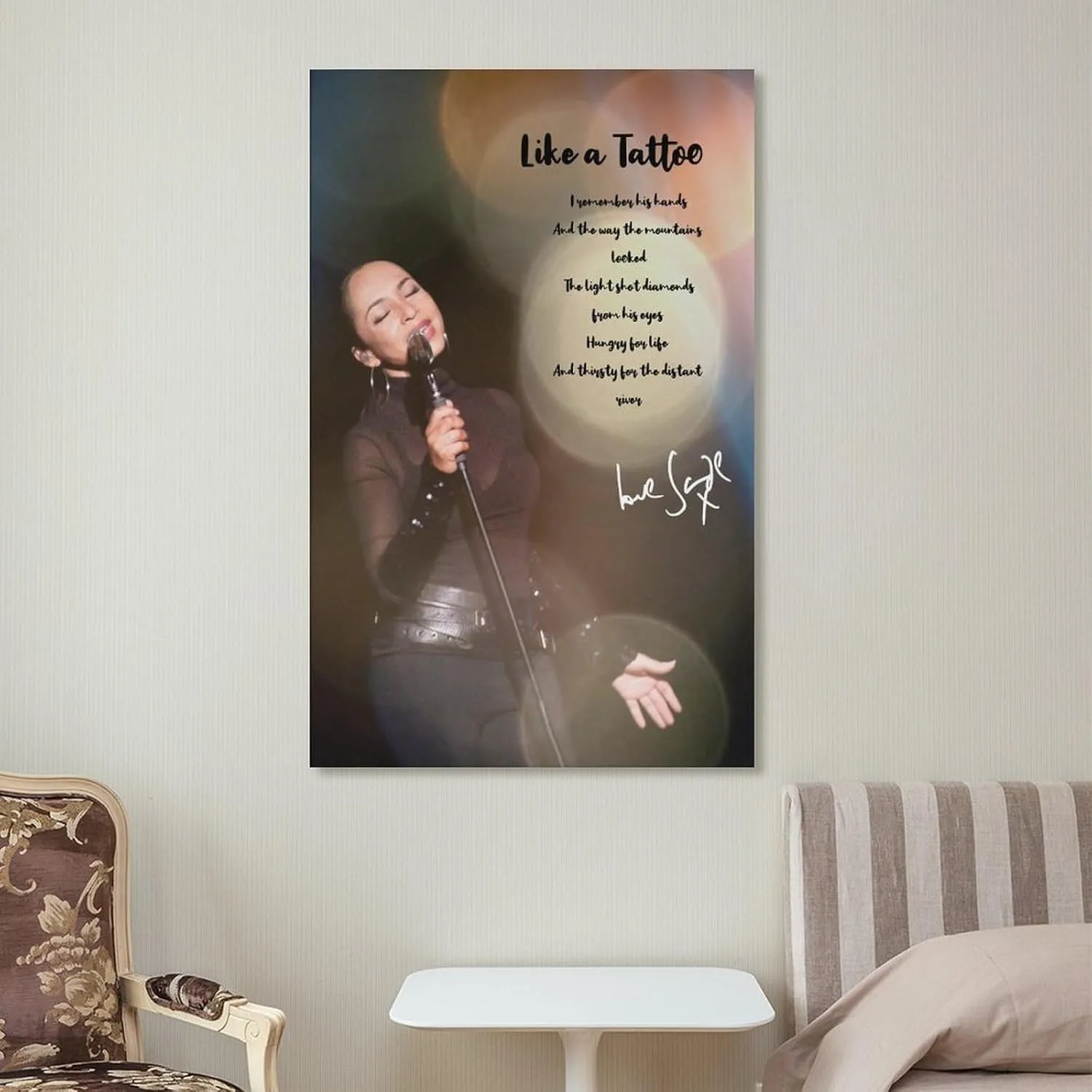 Redamancy Sade Poster Canvas Wall Art For Room Aesthetic And Decor (29) Poster For Bedroom Living Room Bathroom Kitchen Office Decor 20x30inch(50x75cm) Unframe-style