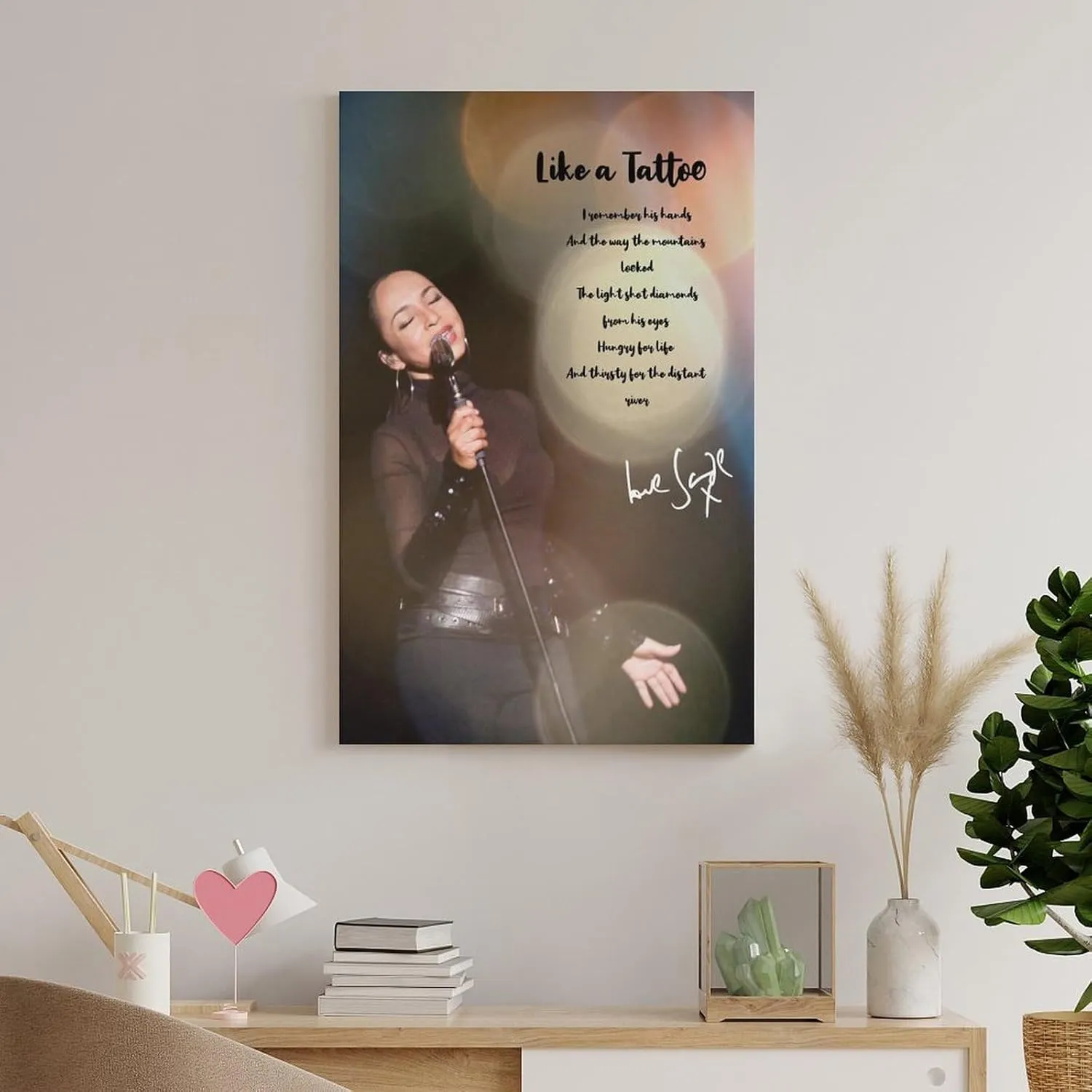 Redamancy Sade Poster Canvas Wall Art For Room Aesthetic And Decor (29) Poster For Bedroom Living Room Bathroom Kitchen Office Decor 20x30inch(50x75cm) Unframe-style