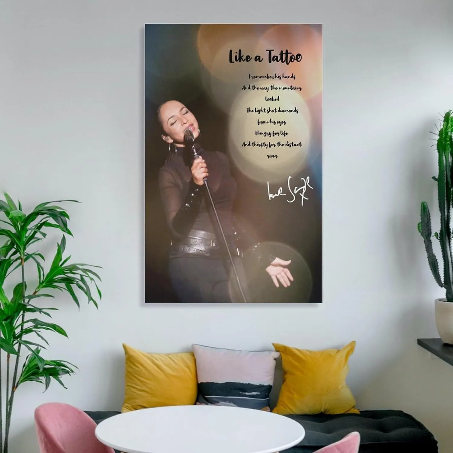 Redamancy Sade Poster Canvas Wall Art For Room Aesthetic And Decor (29) Poster For Bedroom Living Room Bathroom Kitchen Office Decor 20x30inch(50x75cm) Unframe-style