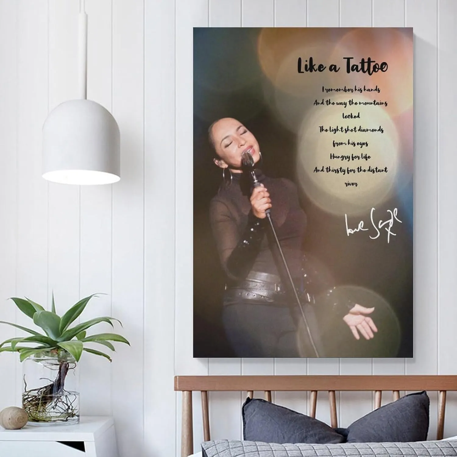 Redamancy Sade Poster Canvas Wall Art For Room Aesthetic And Decor (29) Poster For Bedroom Living Room Bathroom Kitchen Office Decor 20x30inch(50x75cm) Unframe-style