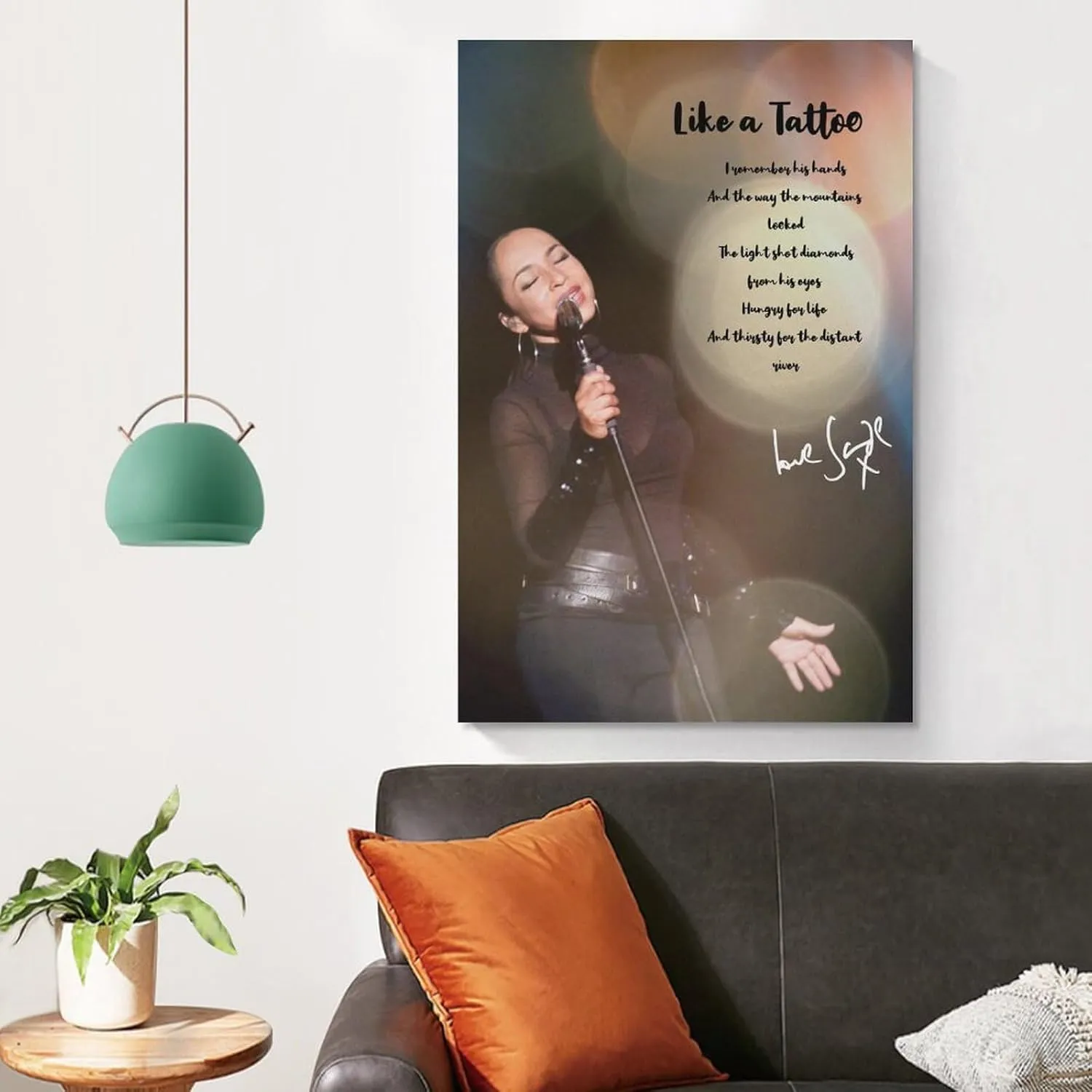 Redamancy Sade Poster Canvas Wall Art For Room Aesthetic And Decor (29) Poster For Bedroom Living Room Bathroom Kitchen Office Decor 20x30inch(50x75cm) Unframe-style
