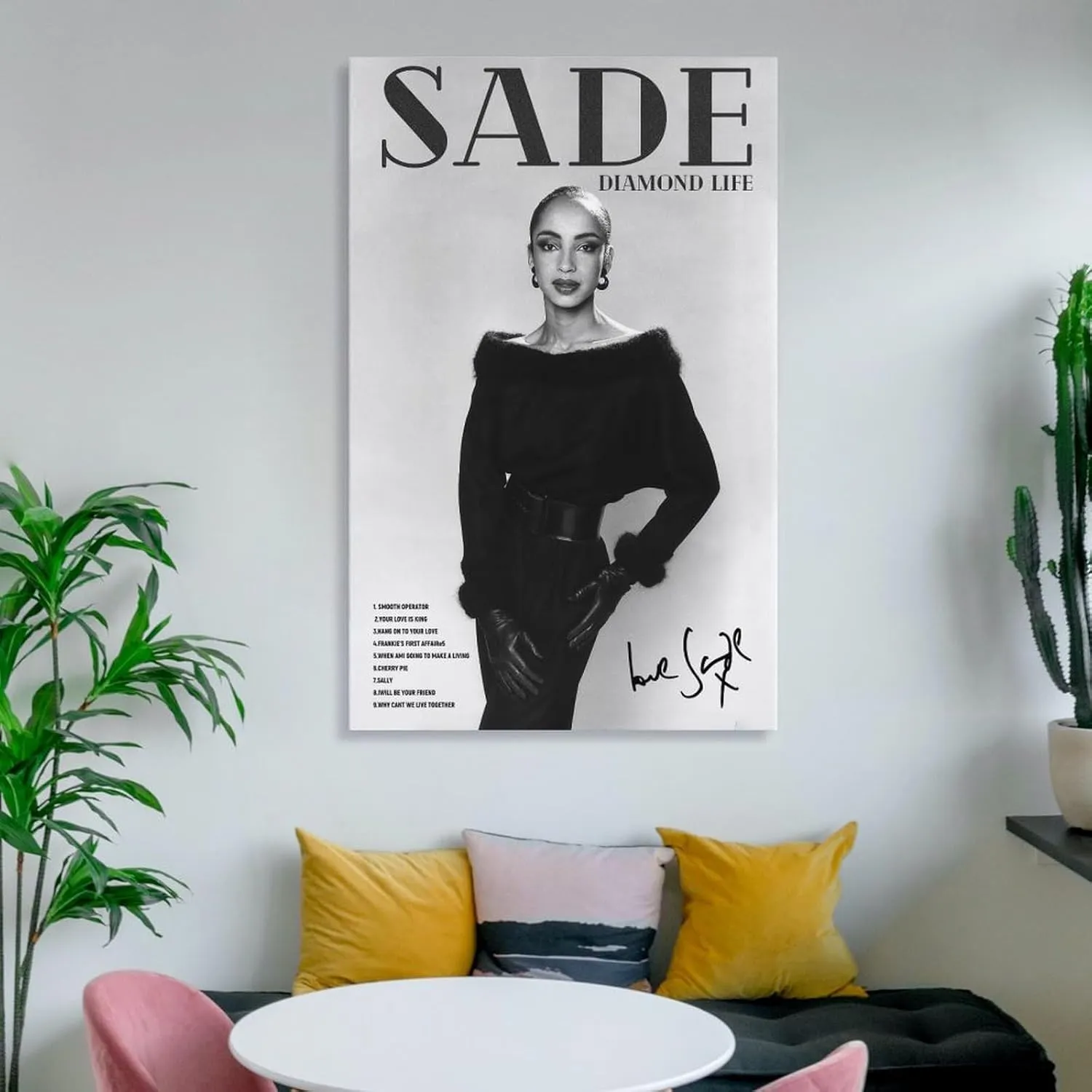 Redamancy Sade Poster Canvas Wall Art For Room Aesthetic And Decor (30) Poster For Bedroom Living Room Bathroom Kitchen Office Decor 20x30inch(50x75cm) Unframe-style