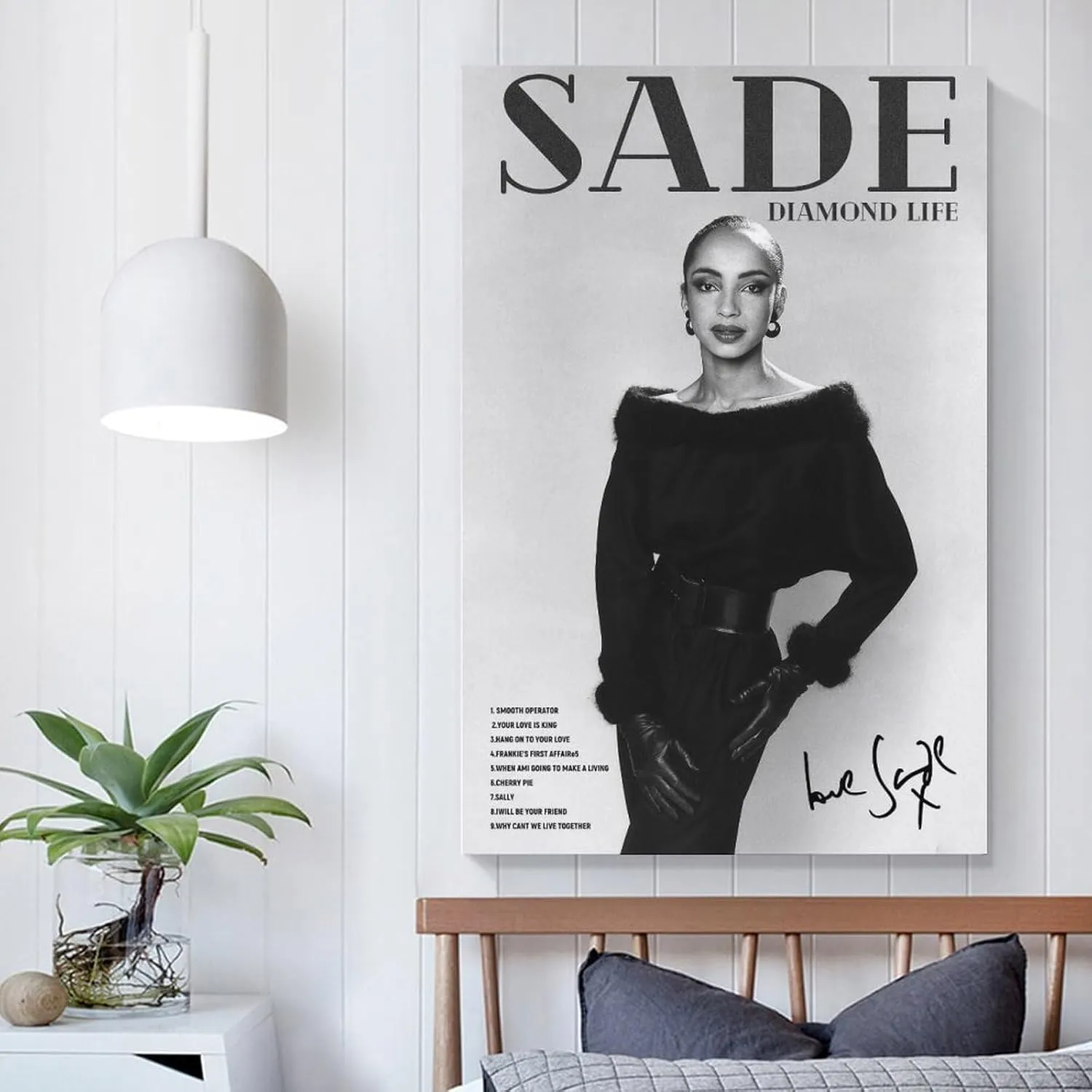 Redamancy Sade Poster Canvas Wall Art For Room Aesthetic And Decor (30) Poster For Bedroom Living Room Bathroom Kitchen Office Decor 20x30inch(50x75cm) Unframe-style