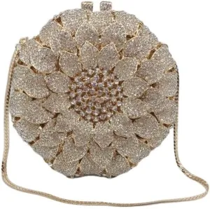 Rhinestone Bag With An Empty Metal Diamond Dinner Bag Banquet Dress Clutch Bag