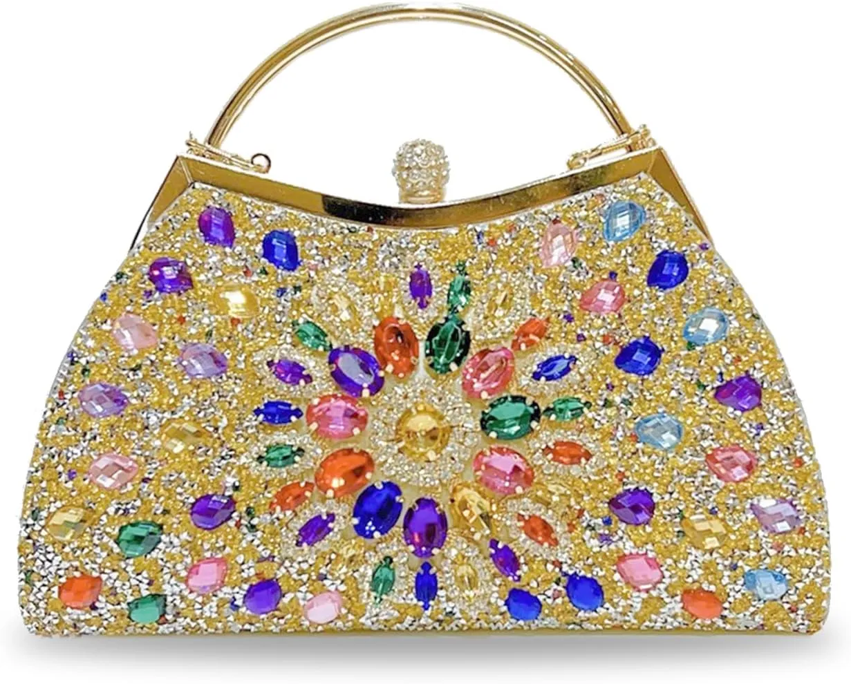 Rhinestone shell bag female evening dress banquet hand bag,hand evening bag