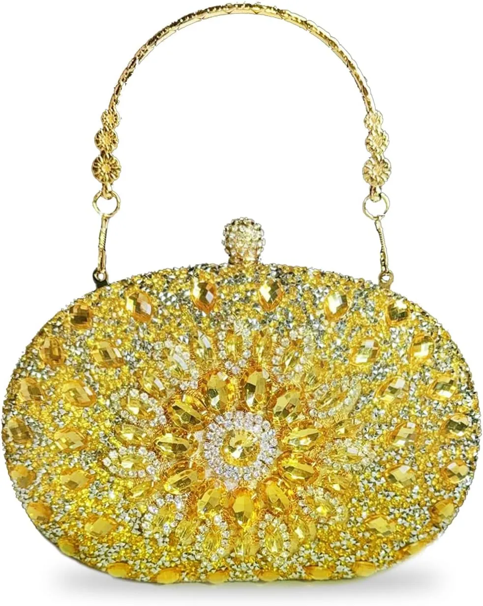 Rhinestone shell bag female evening dress banquet hand bag,hand evening bag