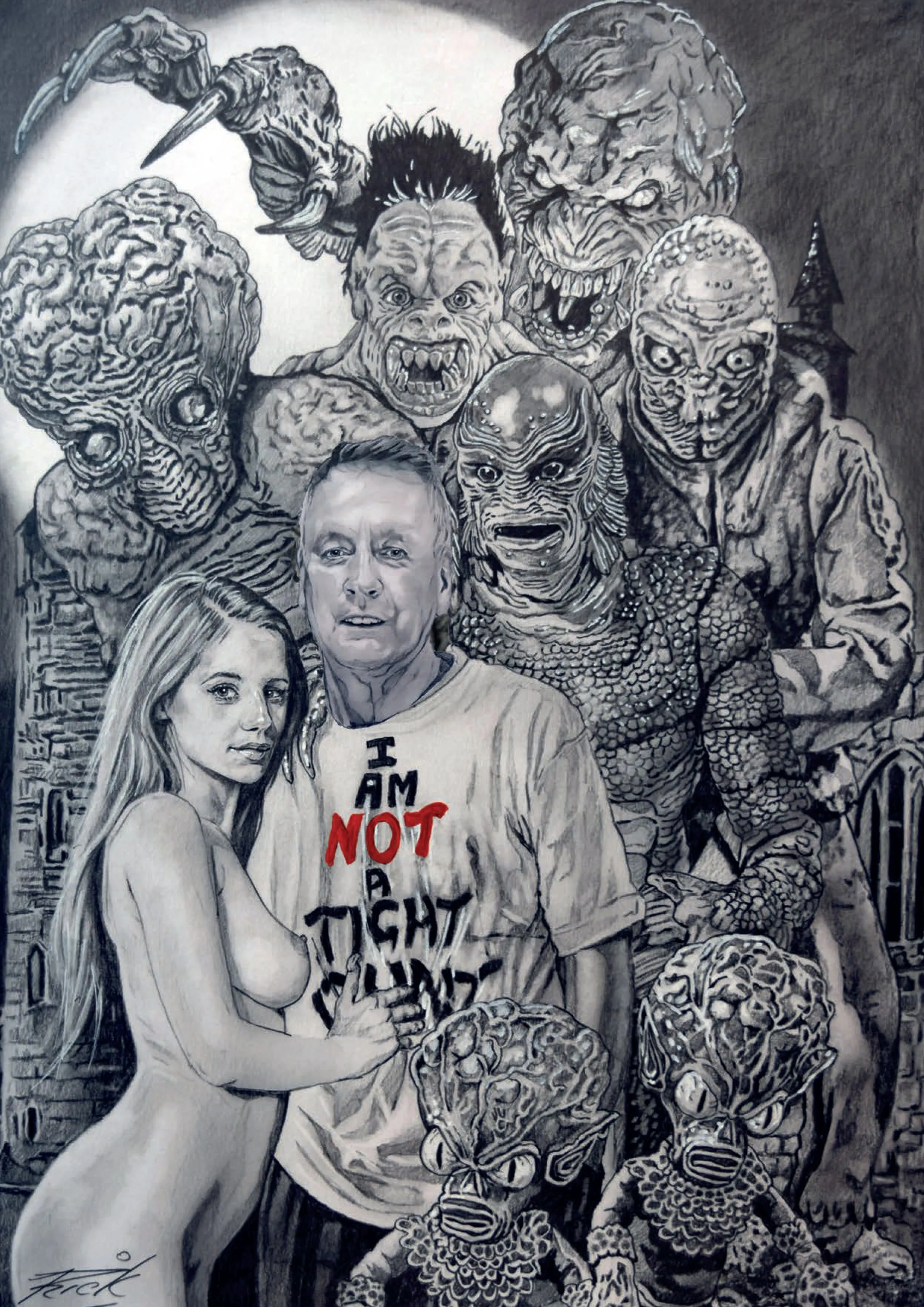 Rick Melton's Fright Gallery - Hardback Book