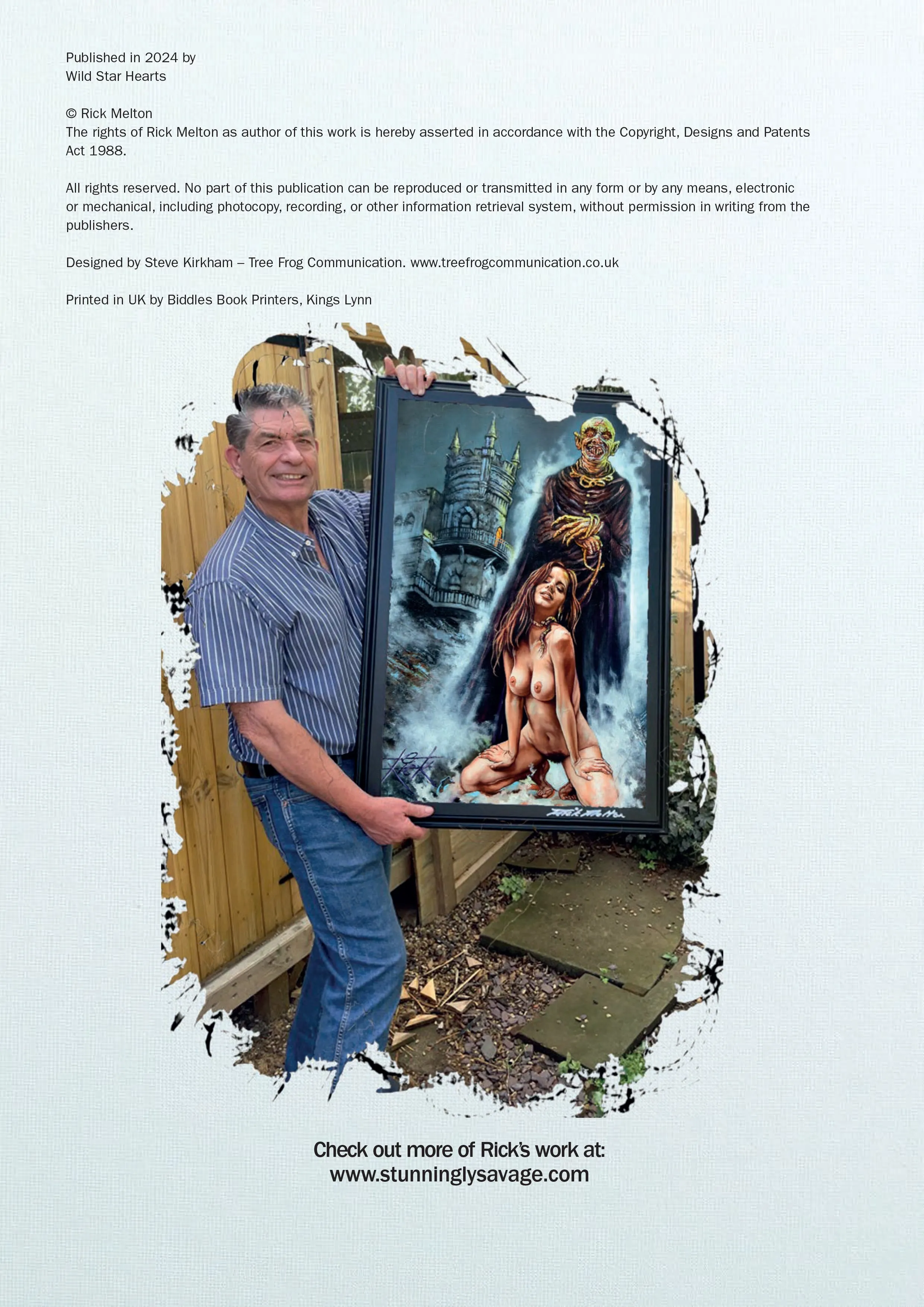 Rick Melton's Fright Gallery - Hardback Book
