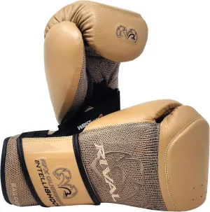RIVAL RFX-Guerrero D3O Intelli-Shock Bag Gloves, Snake Skin Edition, Wrist Lock 2 V-Strap System, 15 Degree Angled Cuff