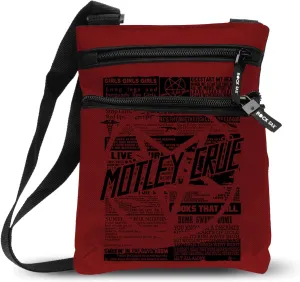Rock Sax Motley Crue Girls Live Cross Shoulder Body Bag
