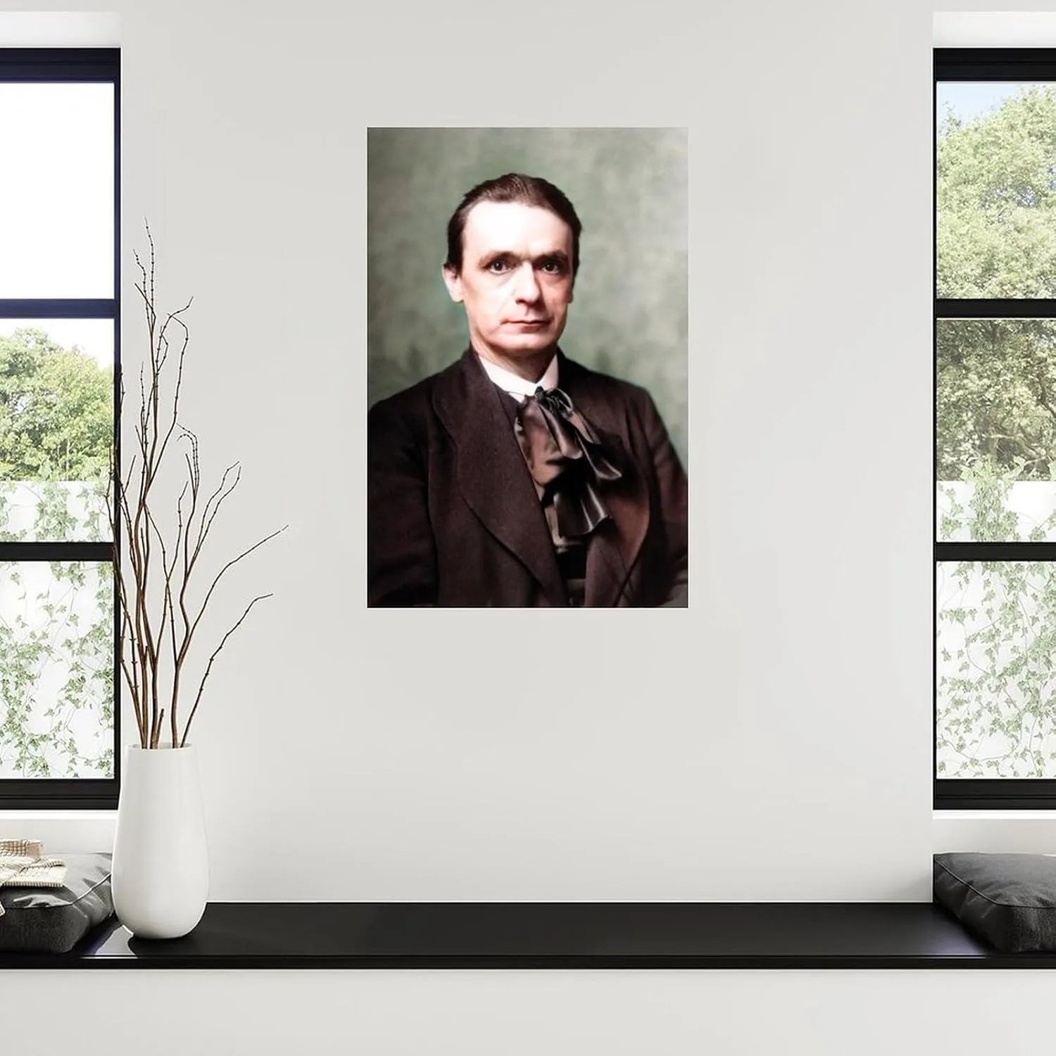 Rudolf Steiner Poster Portrait Art (10) Canvas Painting for Living Room Bedroom Decor 24x36inch(60x90cm) Unframe-style