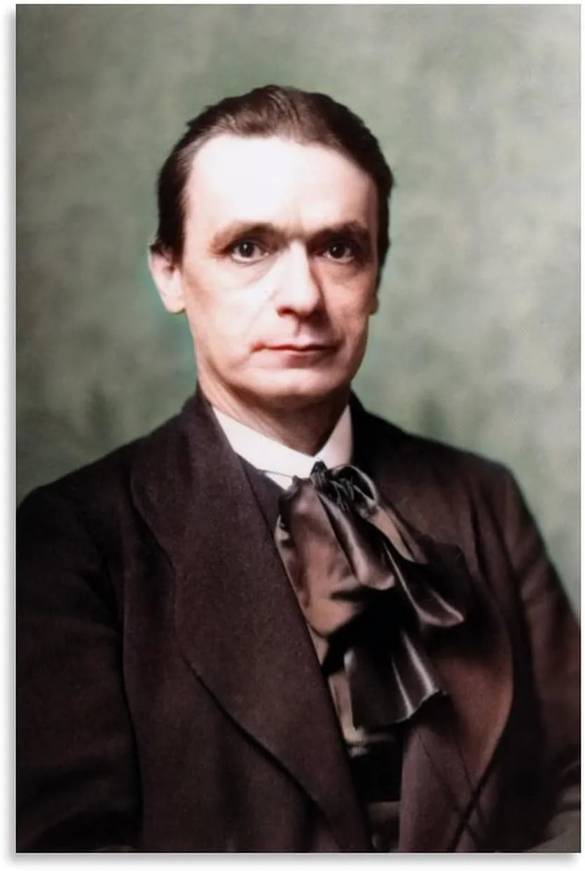 Rudolf Steiner Poster Portrait Art (10) Canvas Painting for Living Room Bedroom Decor 24x36inch(60x90cm) Unframe-style