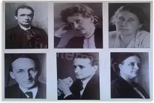 Rudolf Steiner Poster Portrait Art 2 (6) Canvas Painting for Bedroom Living Room Decor 36x24inch(90x60cm) Unframe-style