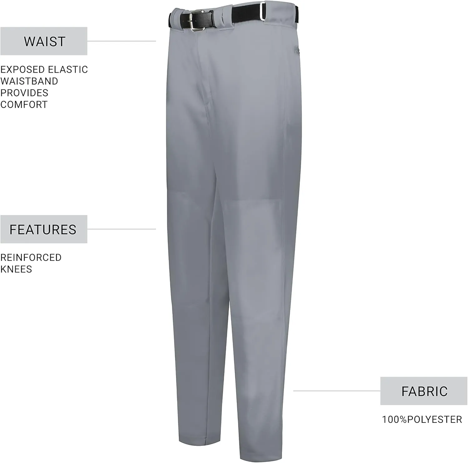 Russell Athletic Men's Solid Diamond Series Baseball Pant 2.0: Tailored Excellence, Essential Pockets, Fastpitch Ready