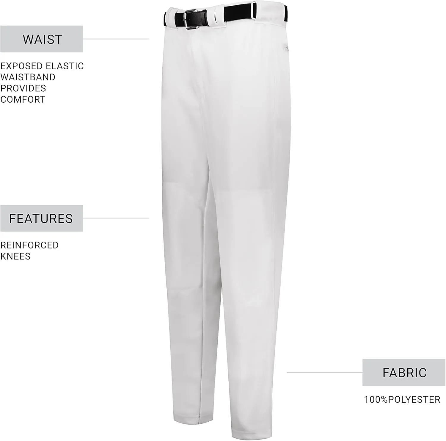 Russell Athletic Men's Solid Diamond Series Baseball Pant 2.0: Tailored Excellence, Essential Pockets, Fastpitch Ready