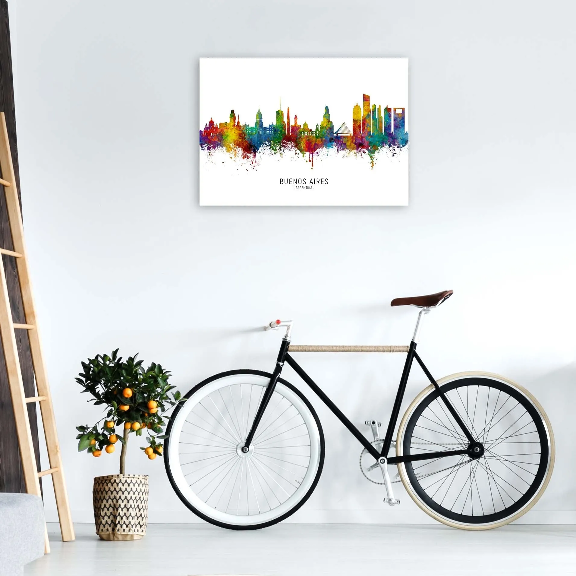 Rynx | Buenos Aires Argentina Skyline Art Print