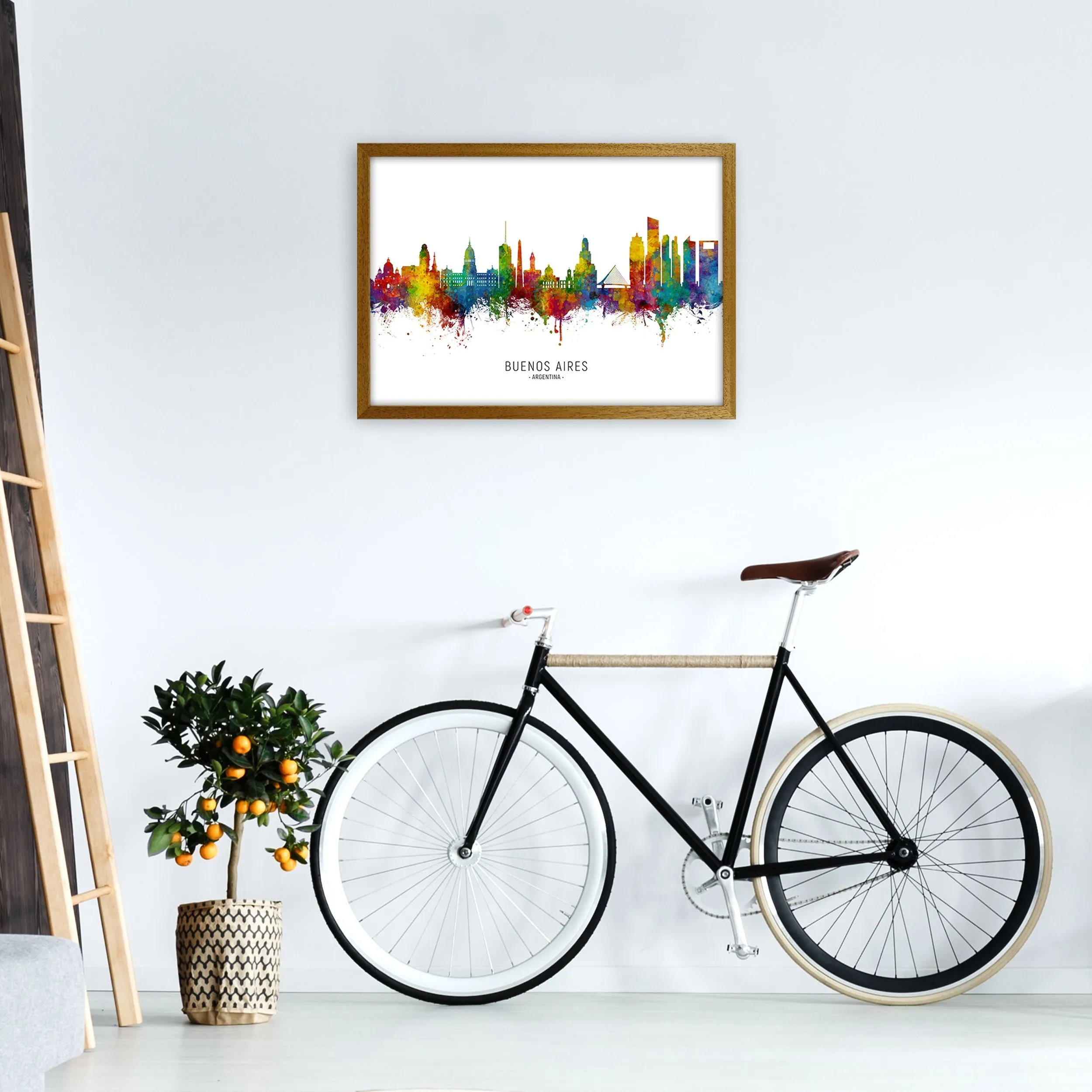 Rynx | Buenos Aires Argentina Skyline Art Print