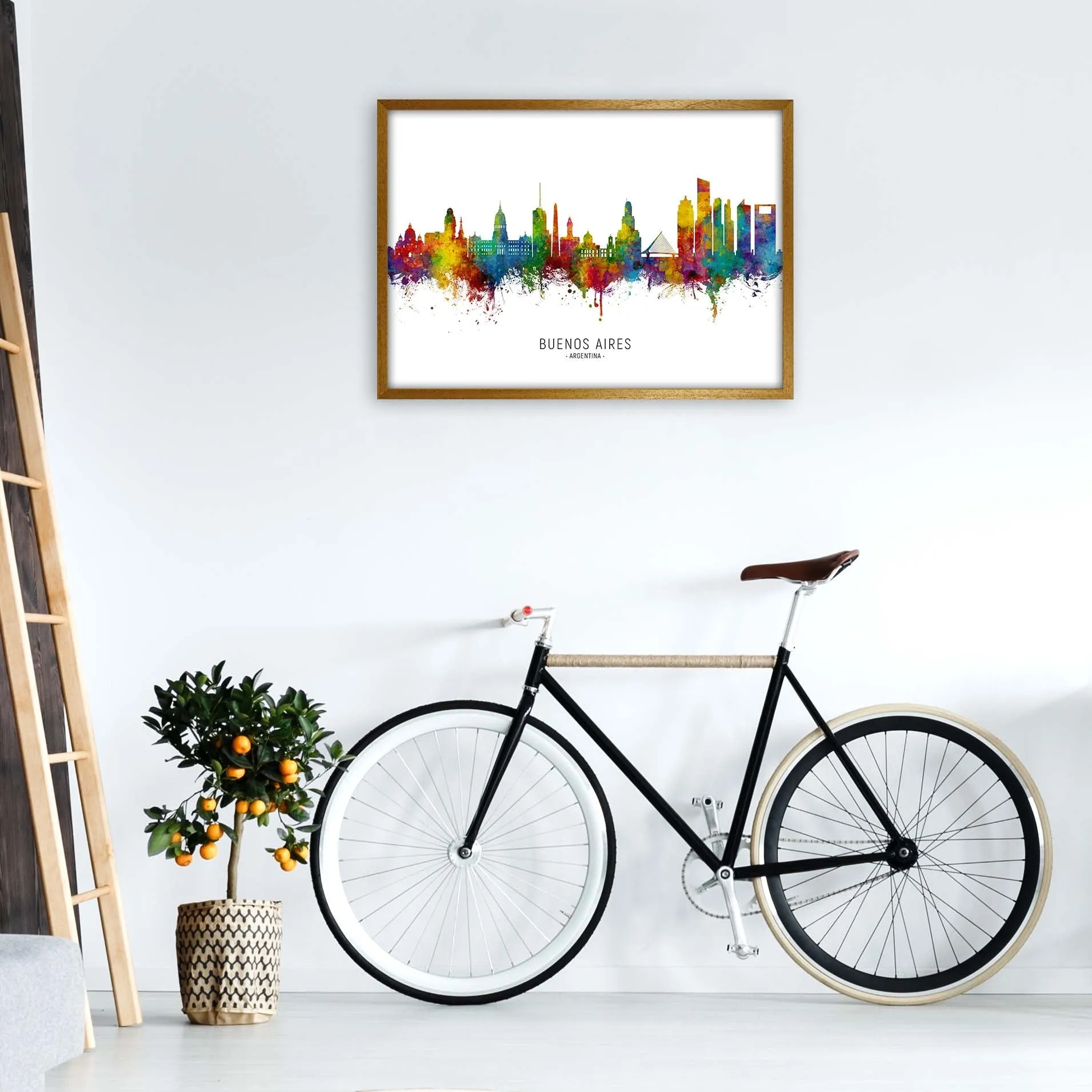 Rynx | Buenos Aires Argentina Skyline Art Print
