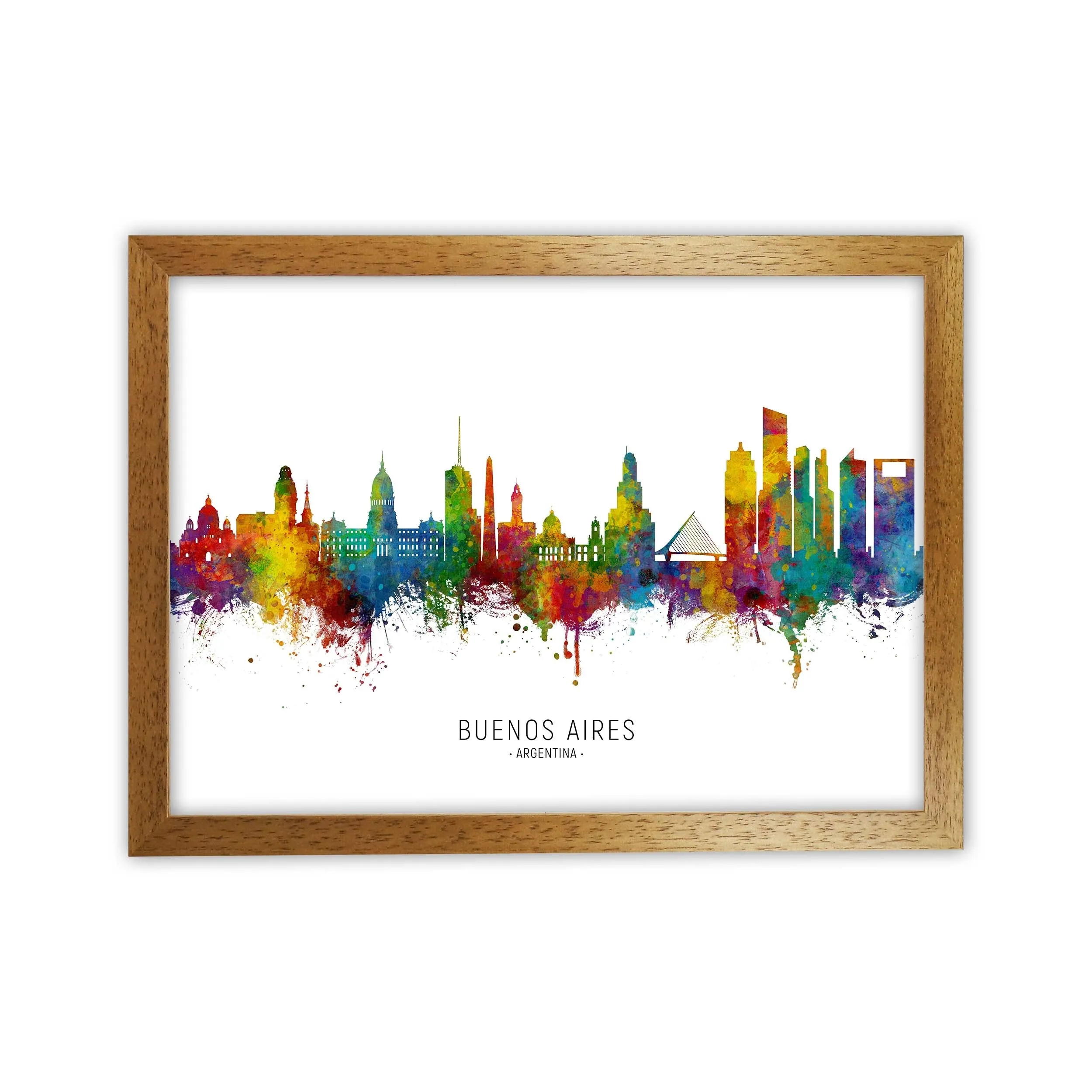 Rynx | Buenos Aires Argentina Skyline Art Print