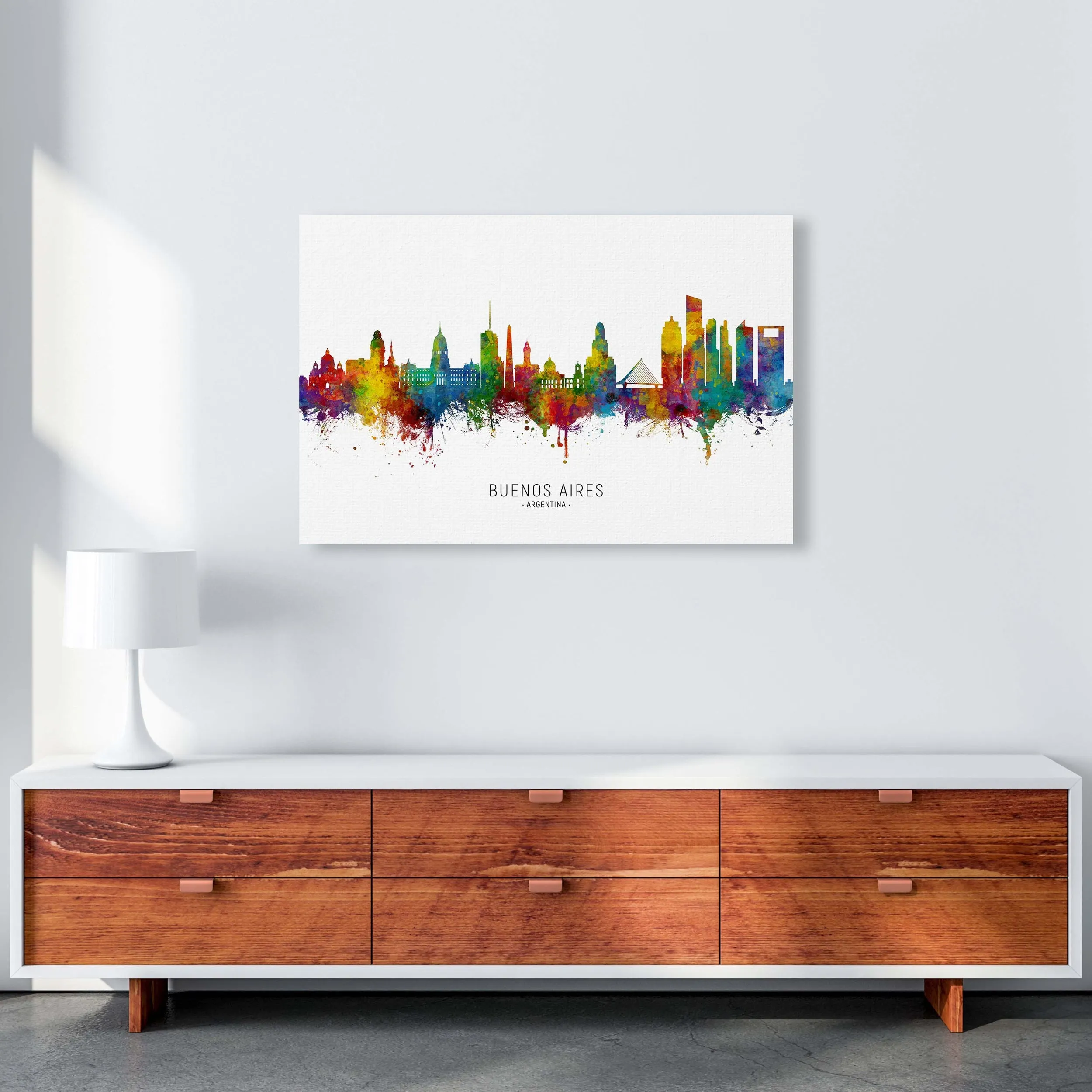 Rynx | Buenos Aires Argentina Skyline Art Print