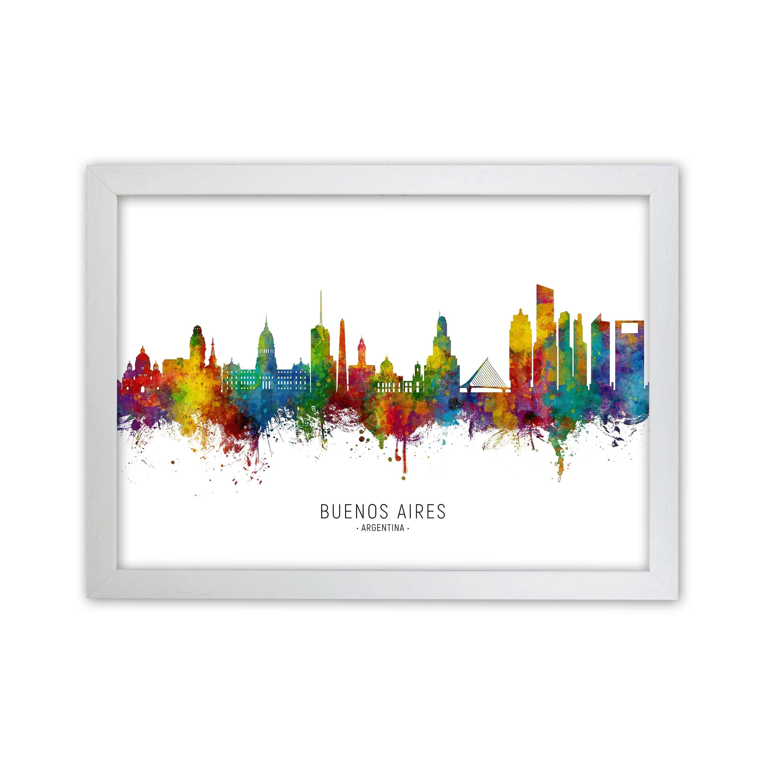 Rynx | Buenos Aires Argentina Skyline Art Print