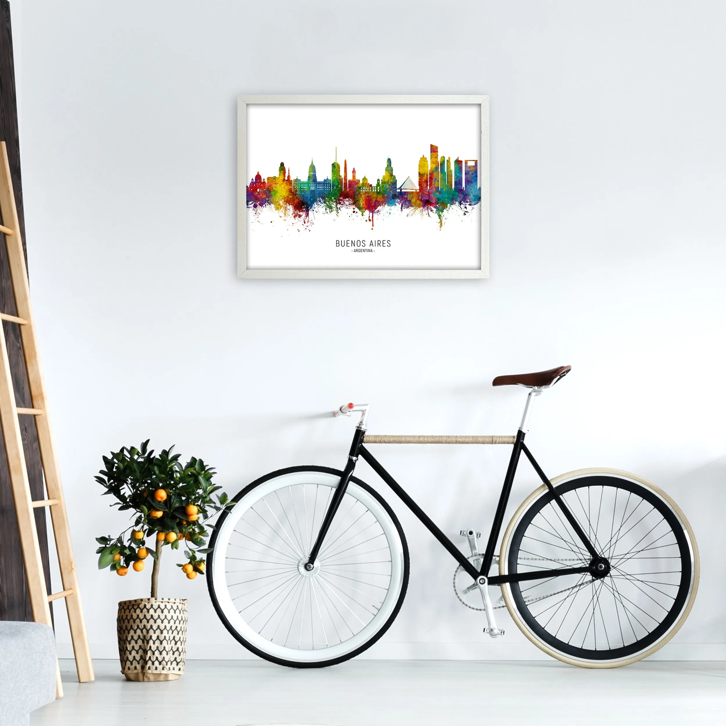 Rynx | Buenos Aires Argentina Skyline Art Print