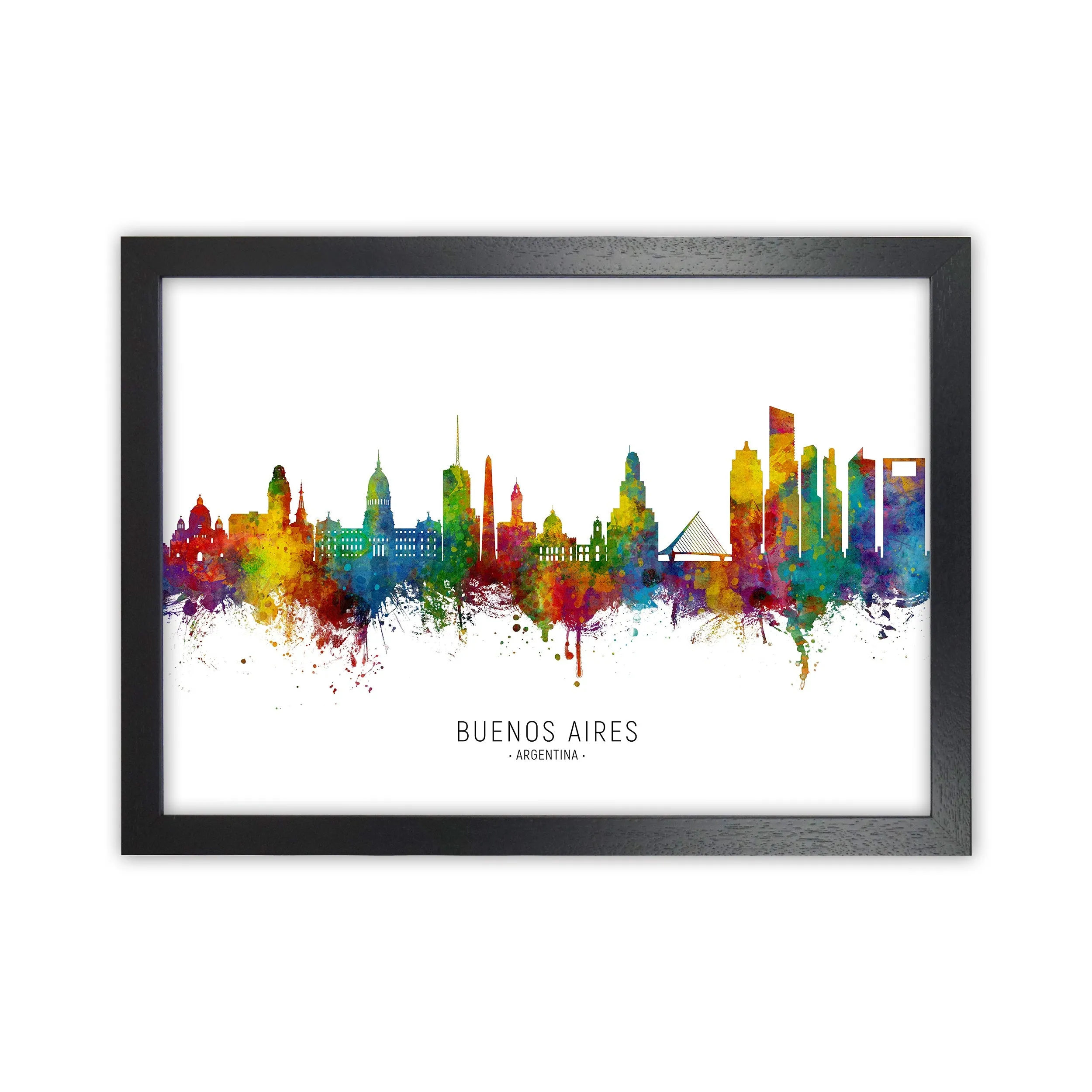 Rynx | Buenos Aires Argentina Skyline Art Print
