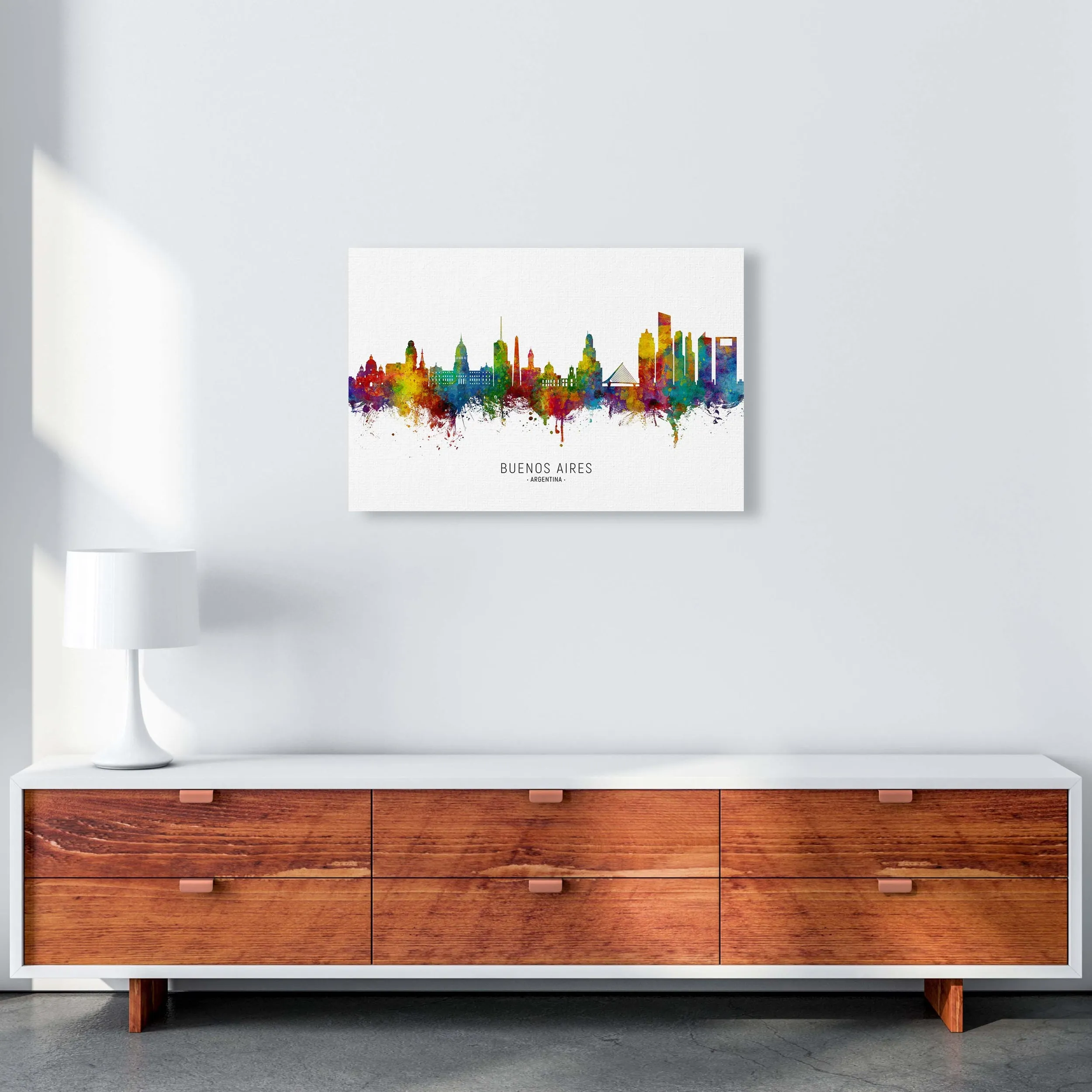 Rynx | Buenos Aires Argentina Skyline Art Print