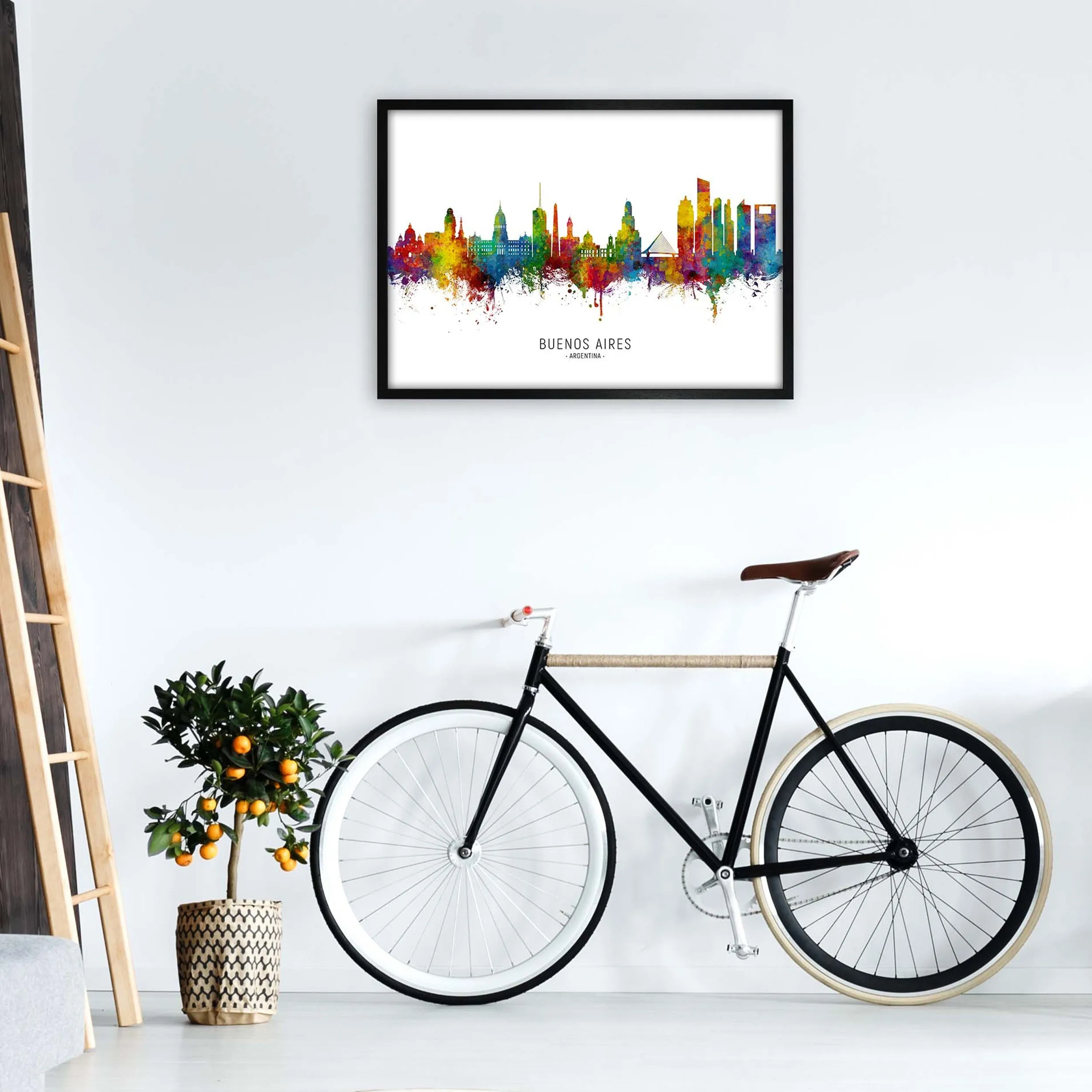 Rynx | Buenos Aires Argentina Skyline Art Print