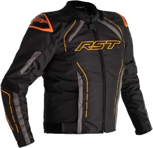 S1 CE Jacket (Black/Grey/Neon Orange, X-Large)
