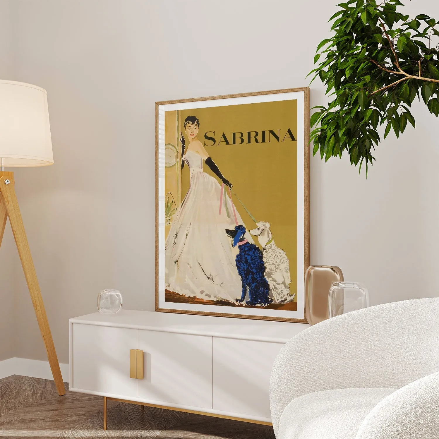 Sabrina (1954) Movie Poster Art