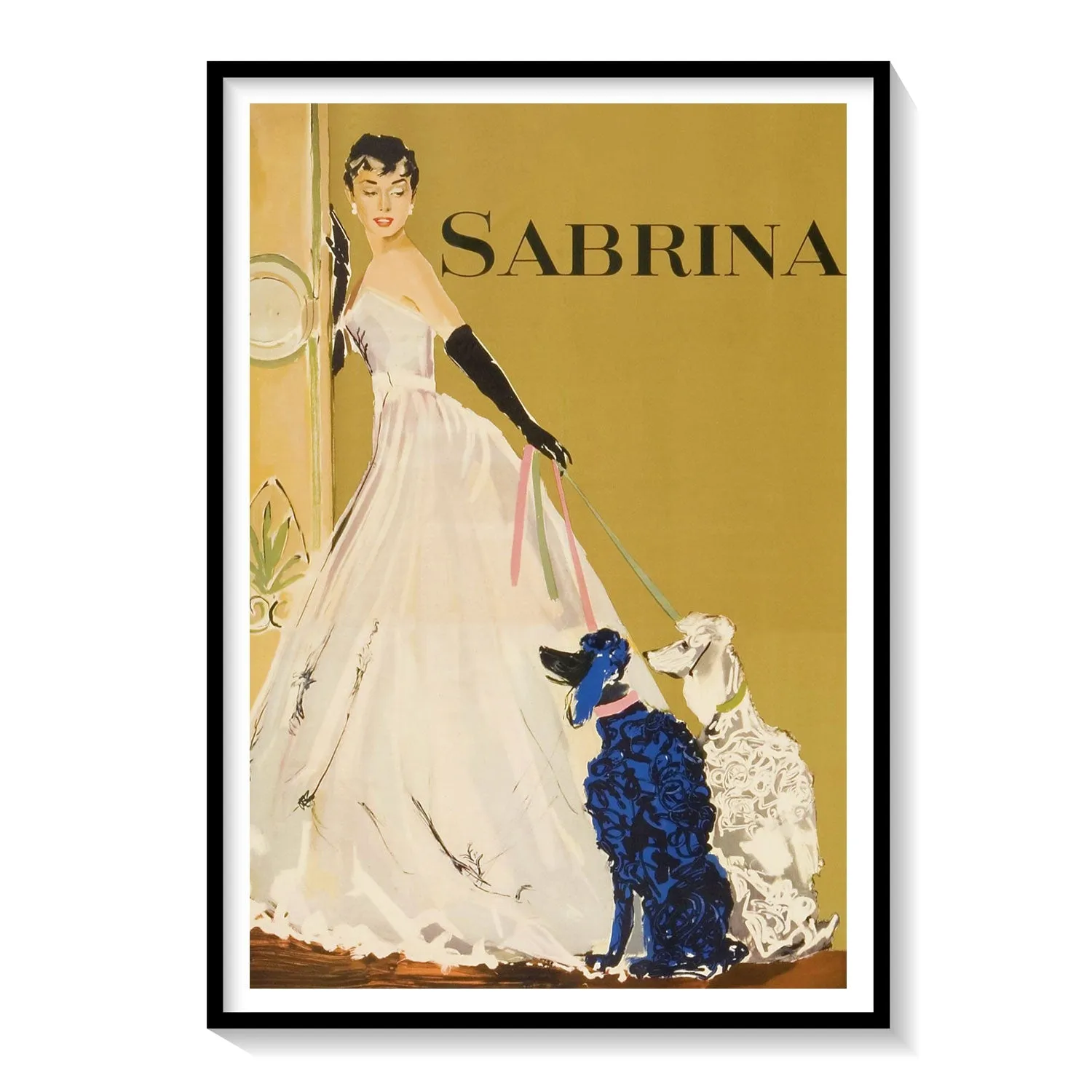 Sabrina (1954) Movie Poster Art