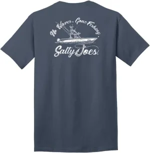 SALTY JOES Mens Graphic Logo Heavyweight Cotton T-Shirts in Regular, Big and Tall