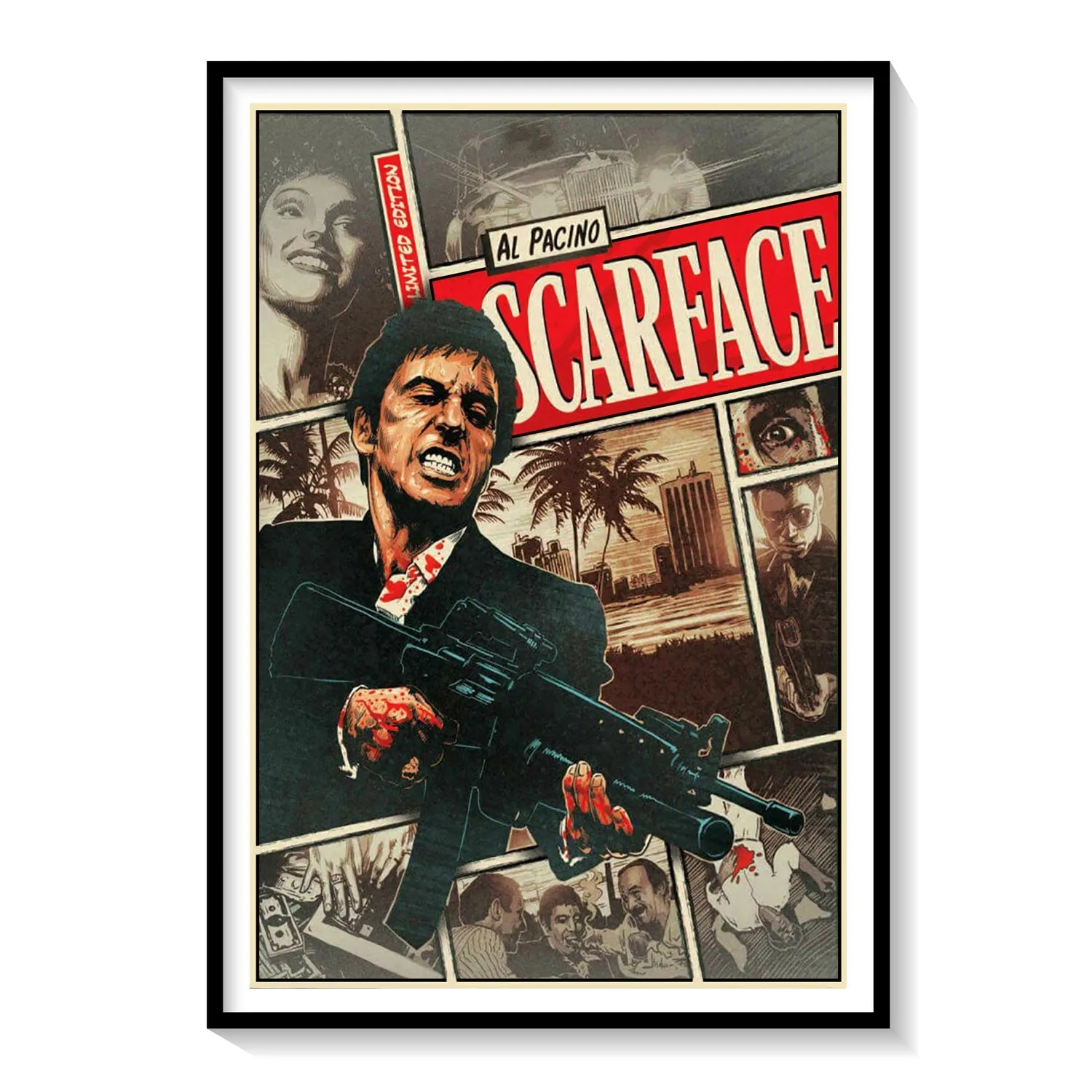 Scarface (1983) (1) Movie Poster Art