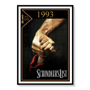 Schindler's List (1993) Movie Poster Art
