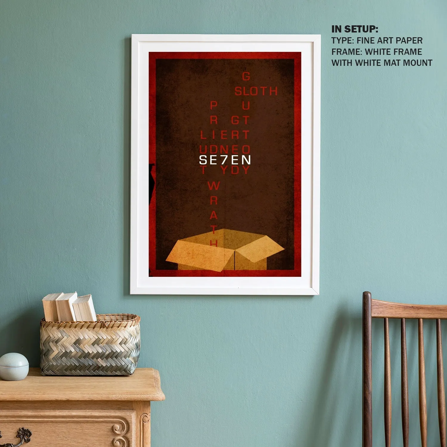 Se7en (1995) (1) Movie Poster Art