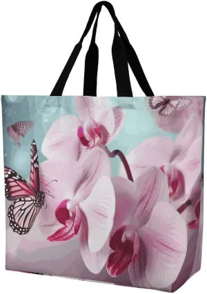 Sea Animals Stingrays Tote Bag for Women Reusable Grocery Shoulder Bag Shopping Bags for Travel, Groceries