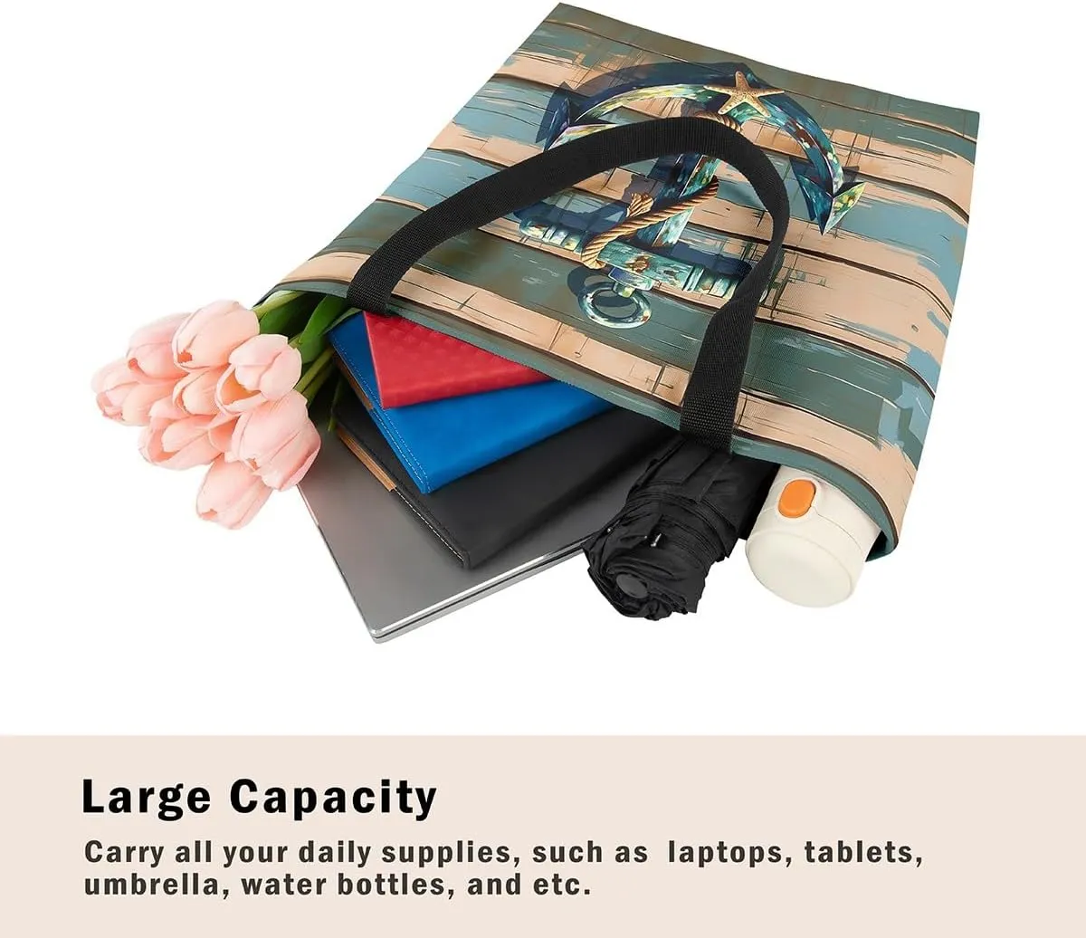 Sea Turtle Canvas Tote Bag