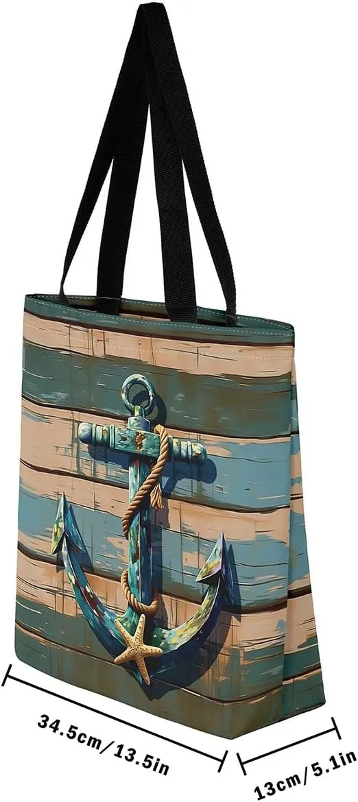 Sea Turtle Canvas Tote Bag