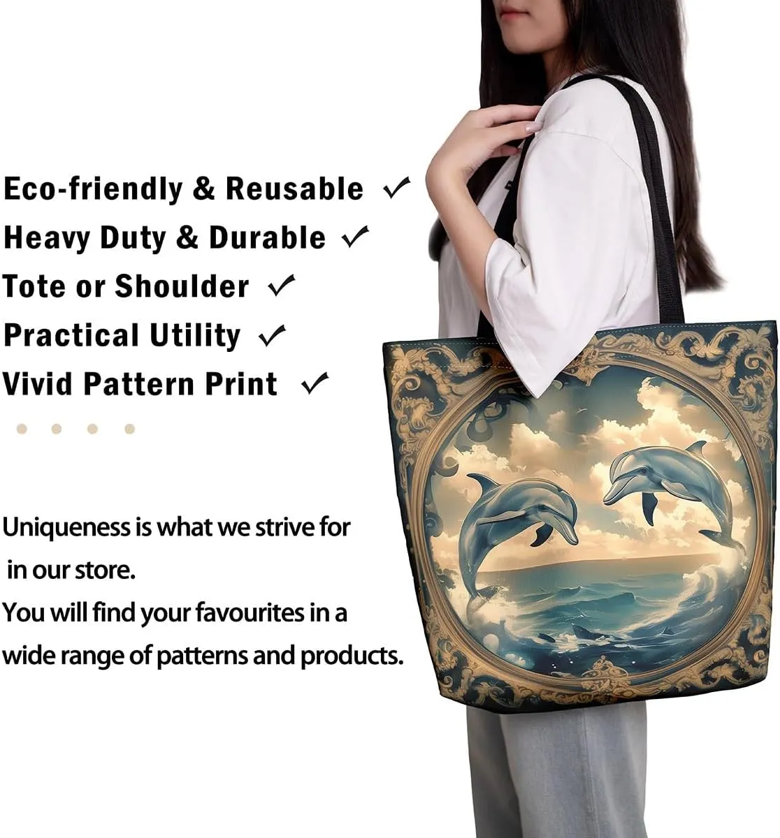 Sea Turtle Canvas Tote Bag