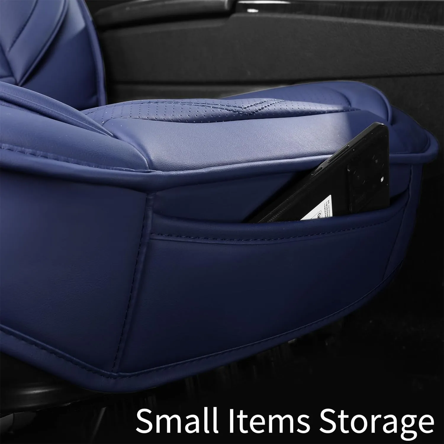 Seat Covers,Breathable Car Seat Covers Front Seats,Waterproof Car Seat Covers,Universal Anti-Slip Car Seat Protector for Most Cars SUV Truck Sedan(Style1,2 PCS Front Seat,Blue)