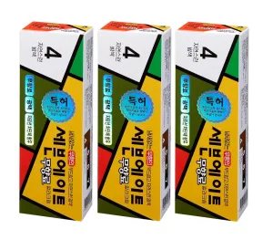 Seven Eight Hair Dye Ammonia Free Creamy Type Hair lor 4 Natural Chenut (Pack of 3),lorant 1.41 Ounce (40g) Oxidation 1.41 Ounce (40g)