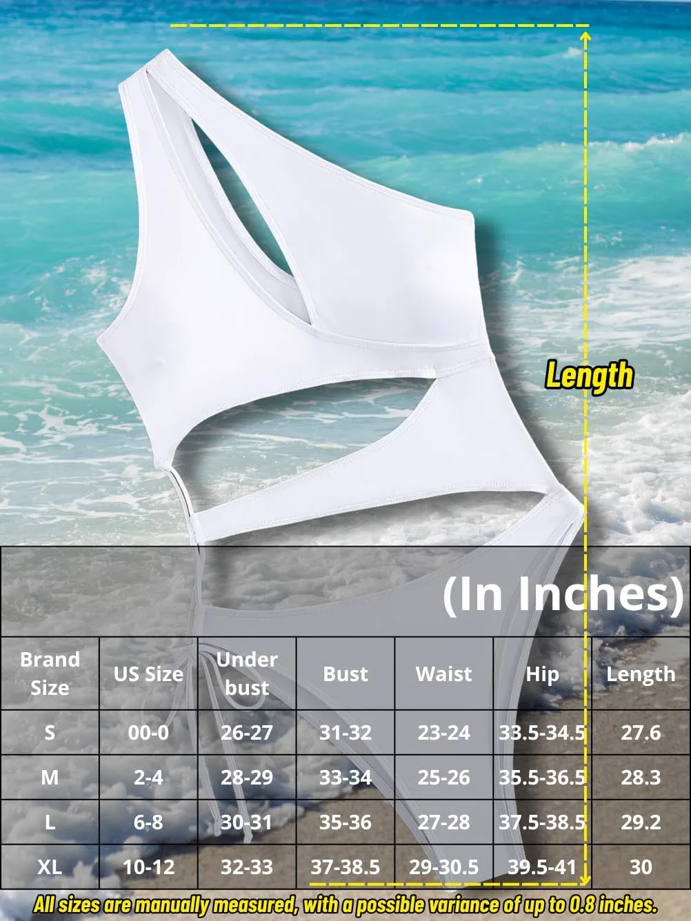Sexy One Piece Swimsuit for Women,Cut Out Keyhole High Cut Cheeky Monokini,Pool Party Beach Wear Vacation