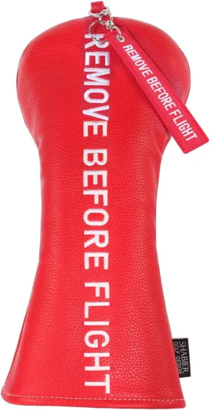 SHABIER Golf Head Cover with Remove Before Flight Design for Golf Club