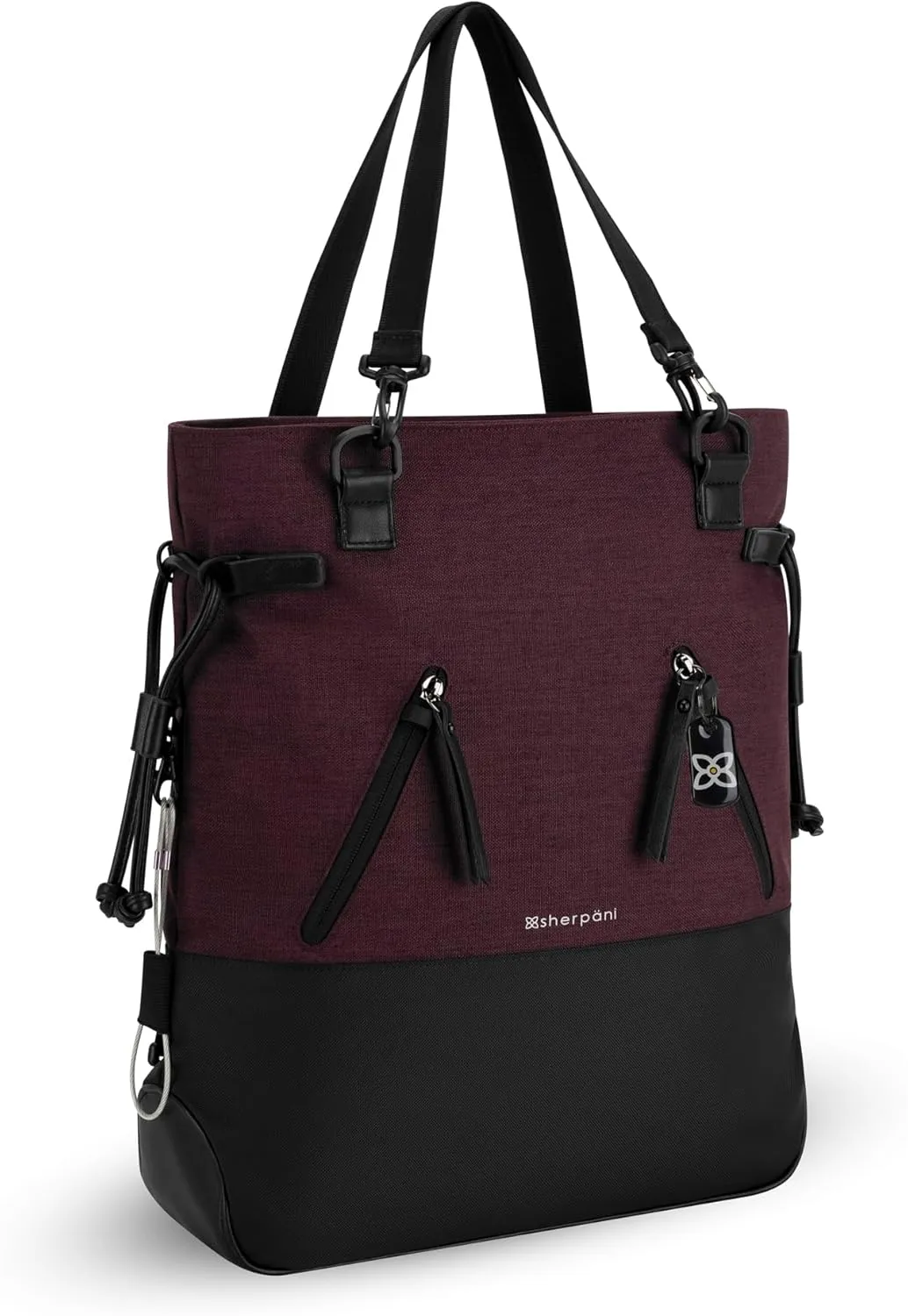 Sherpani Tempest, Anti-Theft Travel Backpack, Teacher Tote Bag, Backpack for Women, Fits 15 Inch Laptop (No Sleeve)