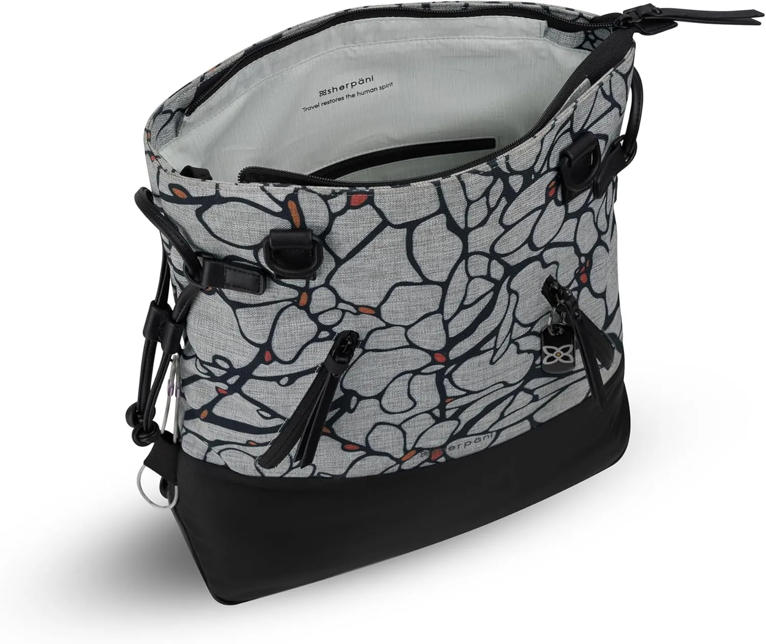 Sherpani Tempest, Anti-Theft Travel Backpack, Teacher Tote Bag, Backpack for Women, Fits 15 Inch Laptop (No Sleeve)
