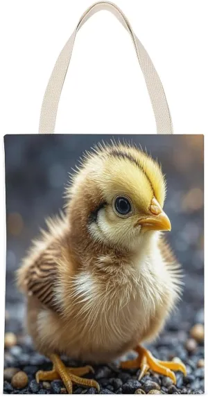Shoulder Bag, Chicken Chick Printed Tote Bag,reusable Color Shopping Bag,fitness Tote Bag,adult Tote Bag