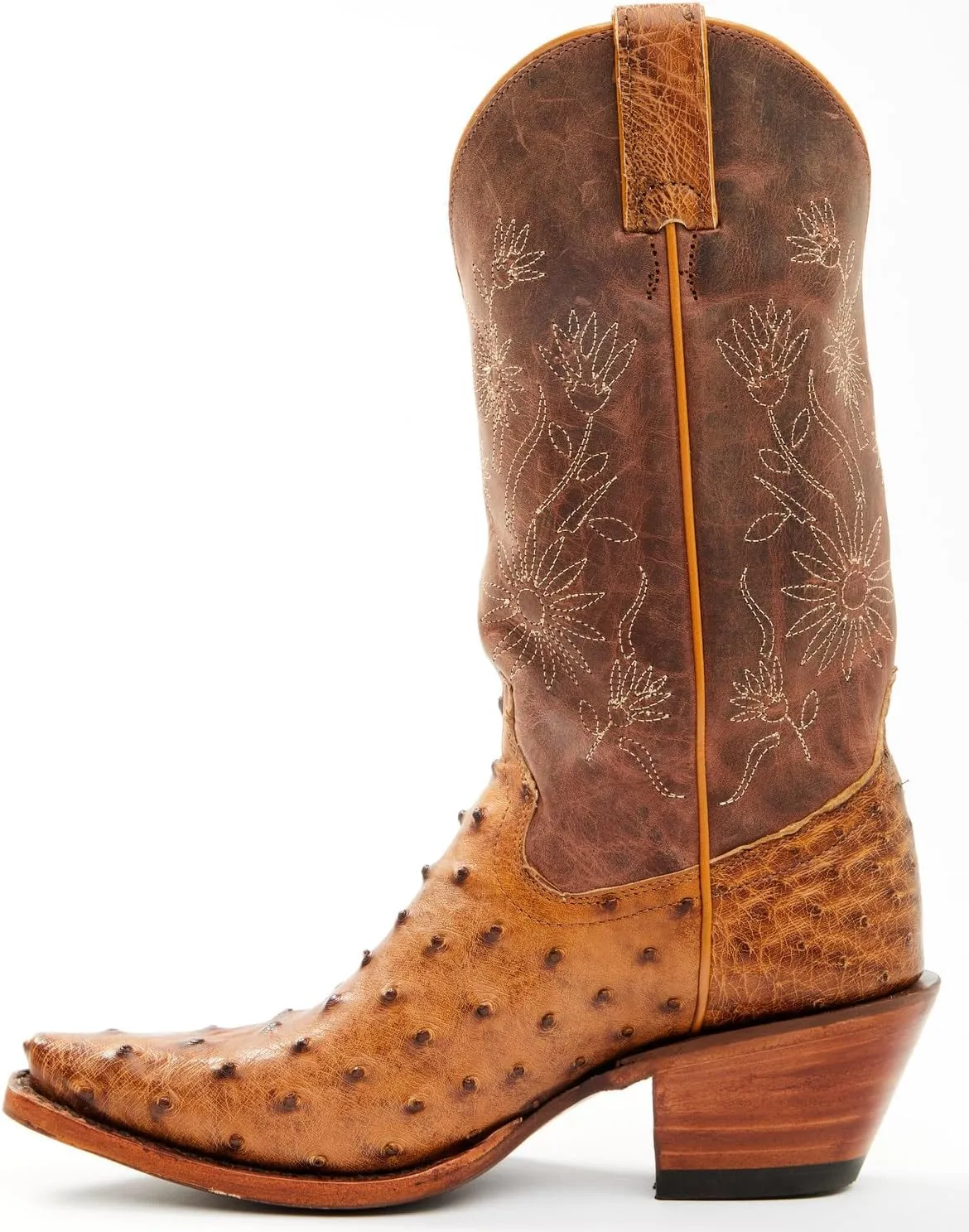 Shyanne Women's Daisie Exotic Full Quill Ostrich Western Boot Snip Toe - Beswfa23l1